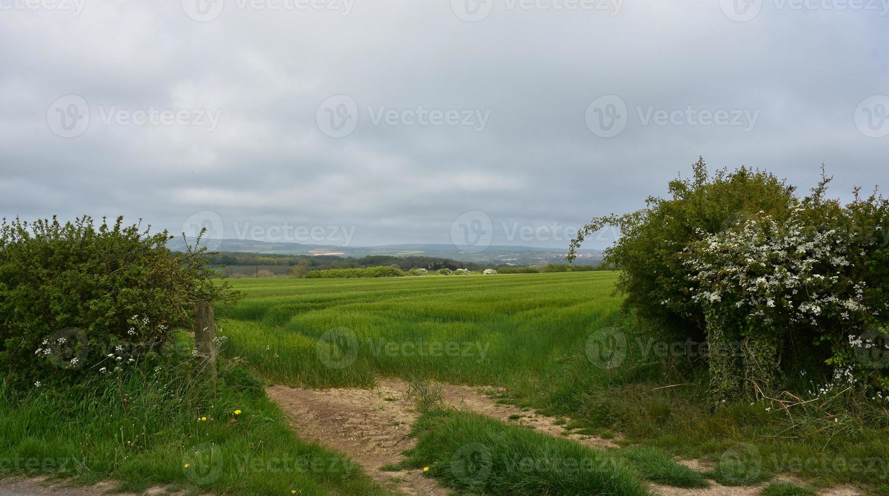 paisagem pitoresca ao longo da rota de costa a costa foto