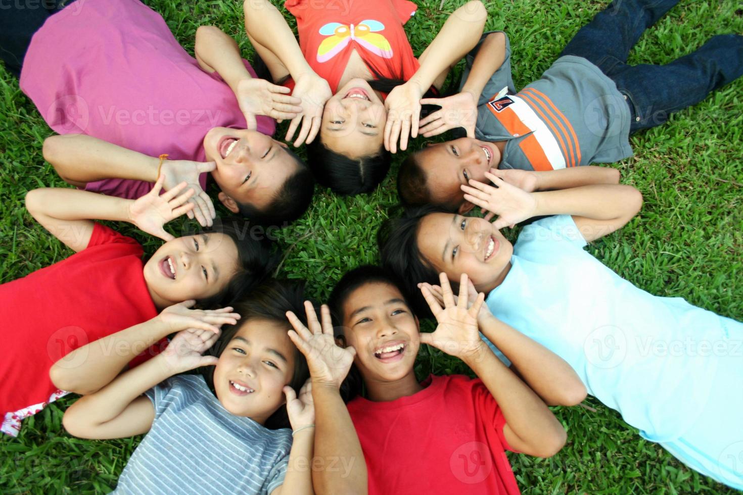 crianças asiáticas (série) foto