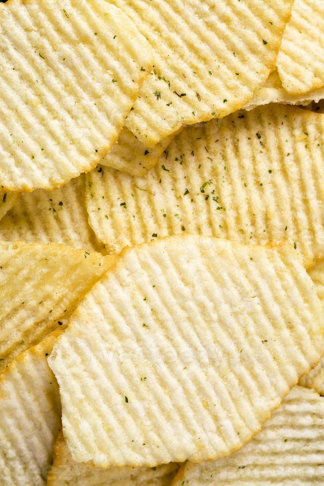 chips em especiarias foto
