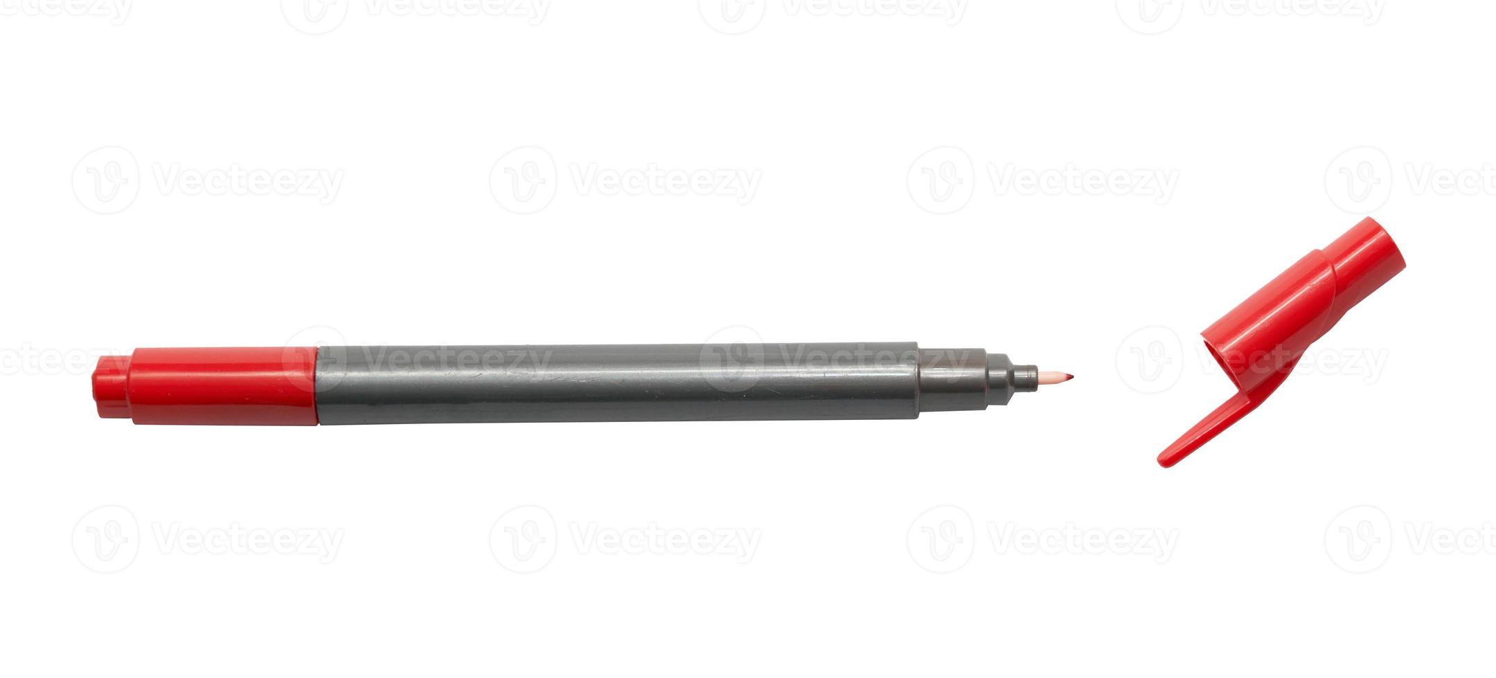 caneta marcador e lápis foto