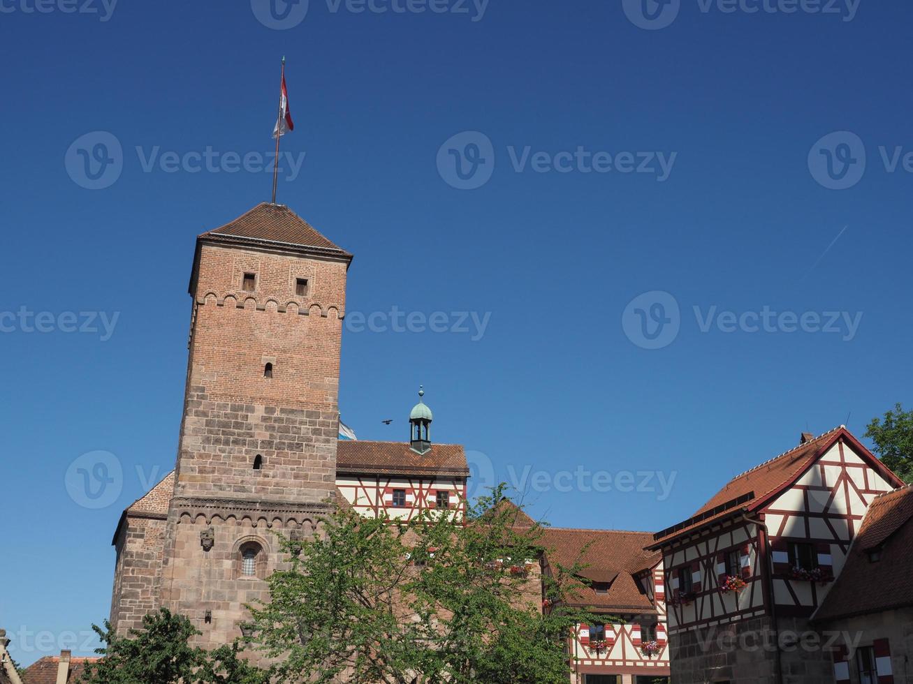 castelo de nuernberg burg em nuernberg foto