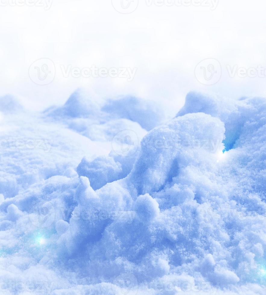 fundo. paisagem de inverno. a textura da neve foto