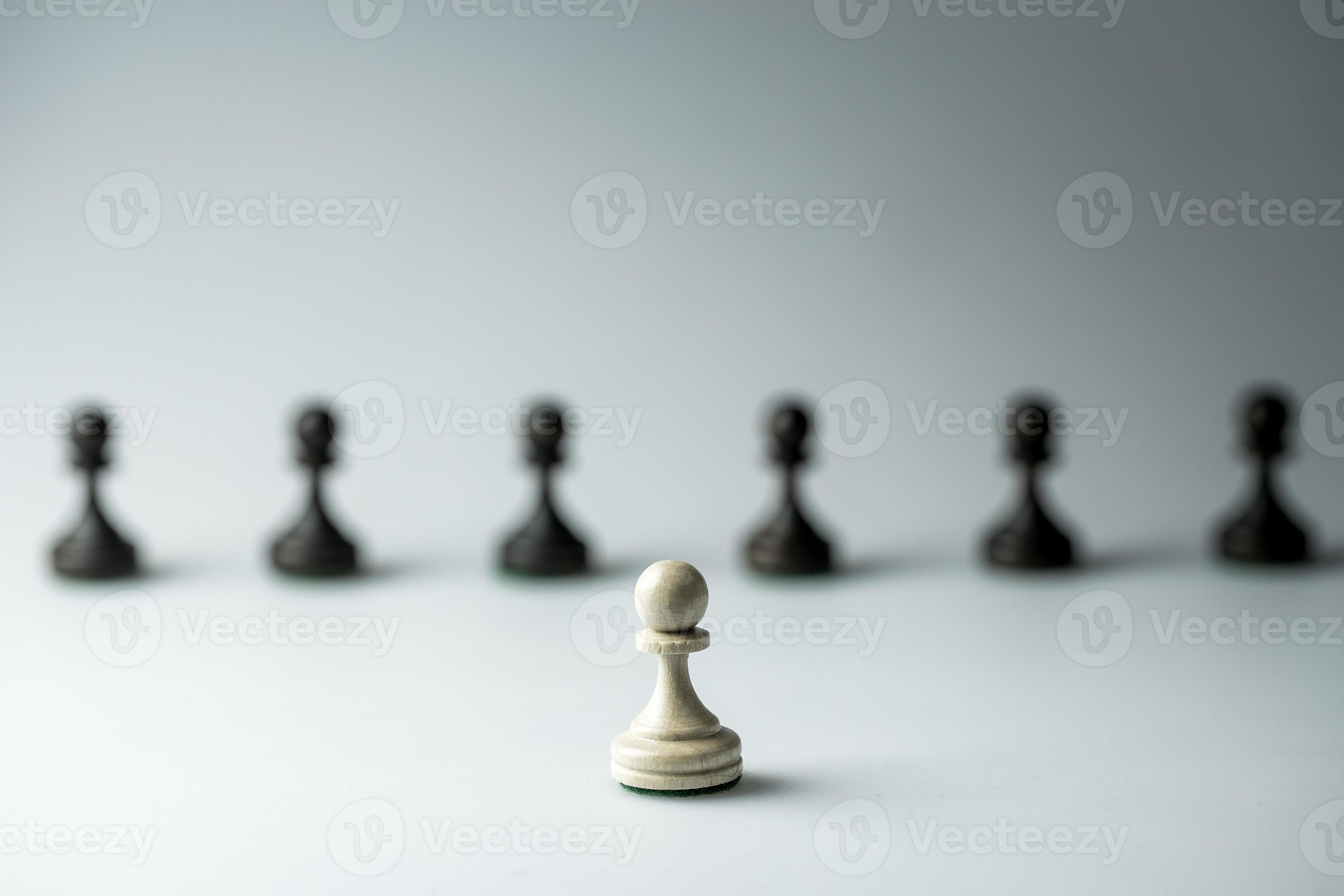 Figura De Xadrez, Estratégia De Conceito De Negócios, Liderança