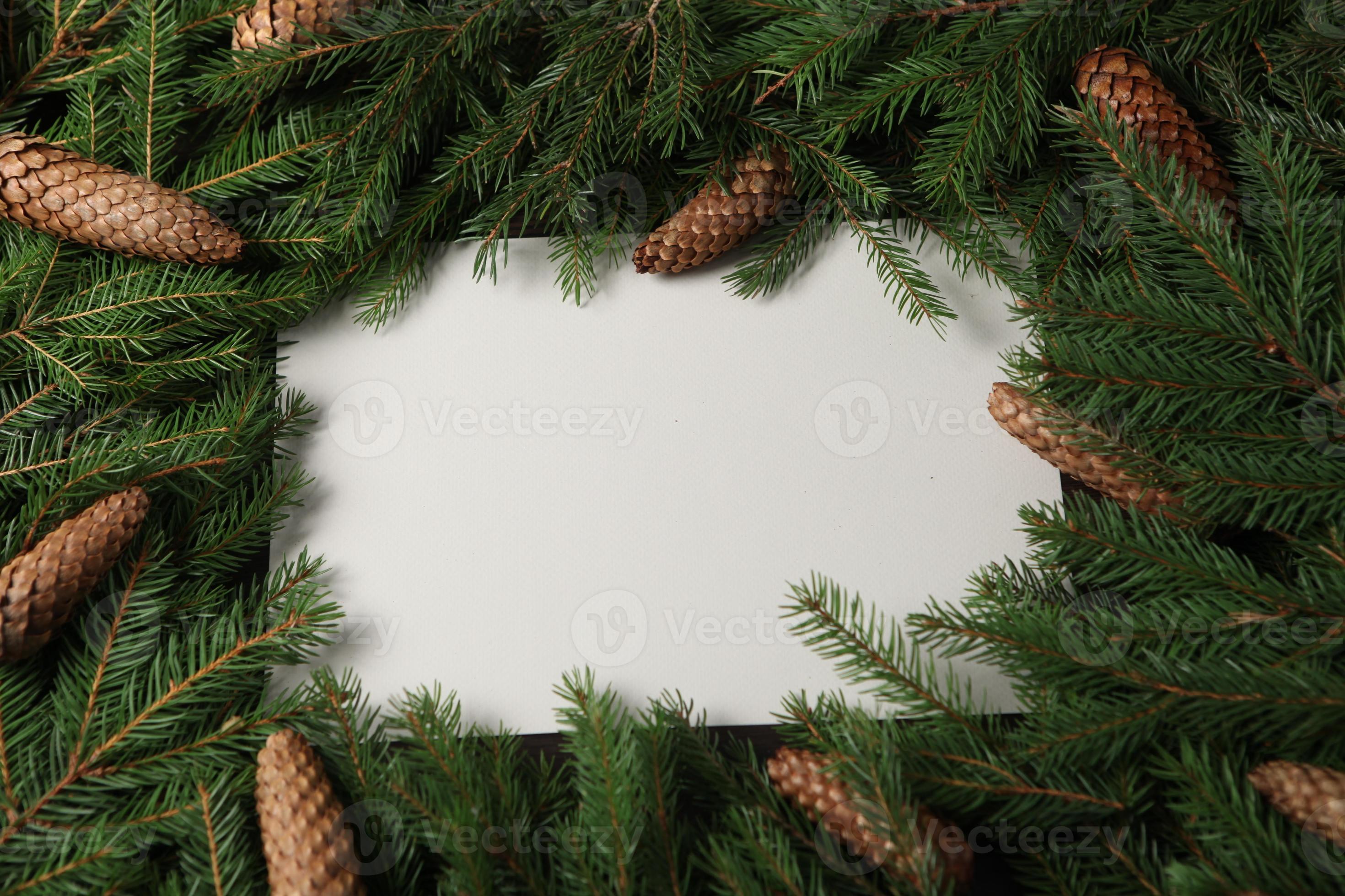 Decoração De Moldura De Natal E Ano Novo - Banner De Cartão De