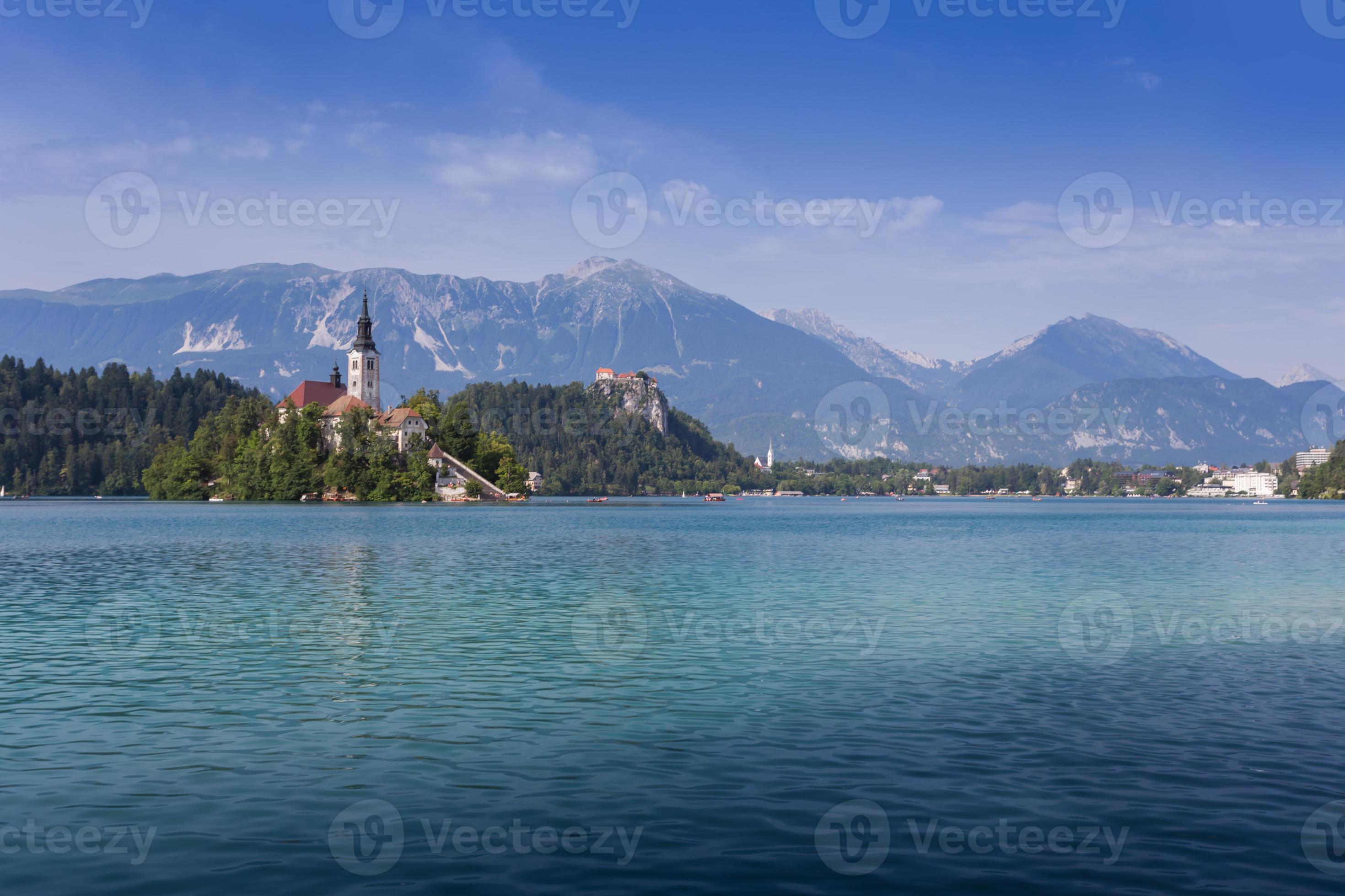 lago sangrado, eslovênia, europa foto