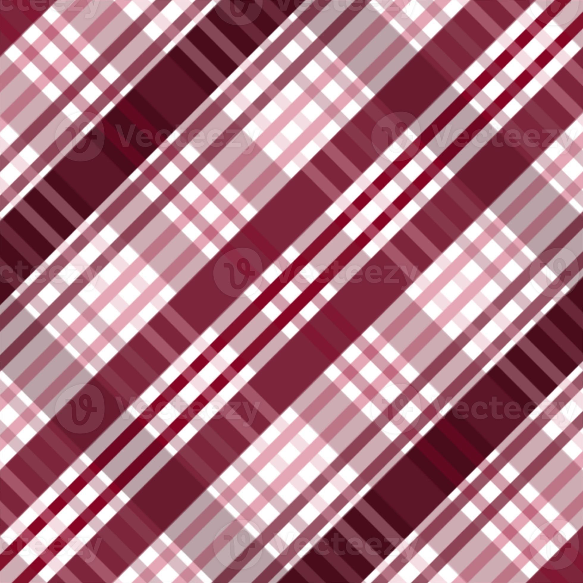 Tartan xadrez vermelho, branco, padrão foto de alta resolução