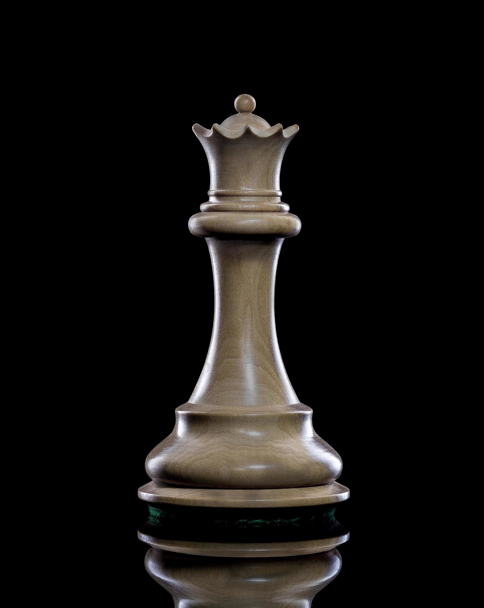 peça de xadrez da rainha branca em fundo escuro 2055192 Foto de stock no  Vecteezy