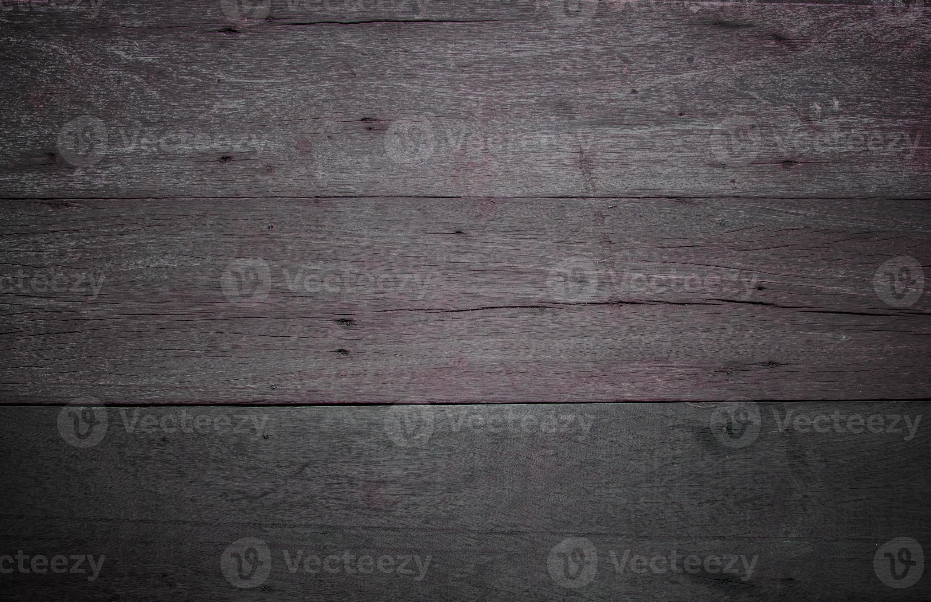 piso de madeira vintage escuro e fundo de madeira foto