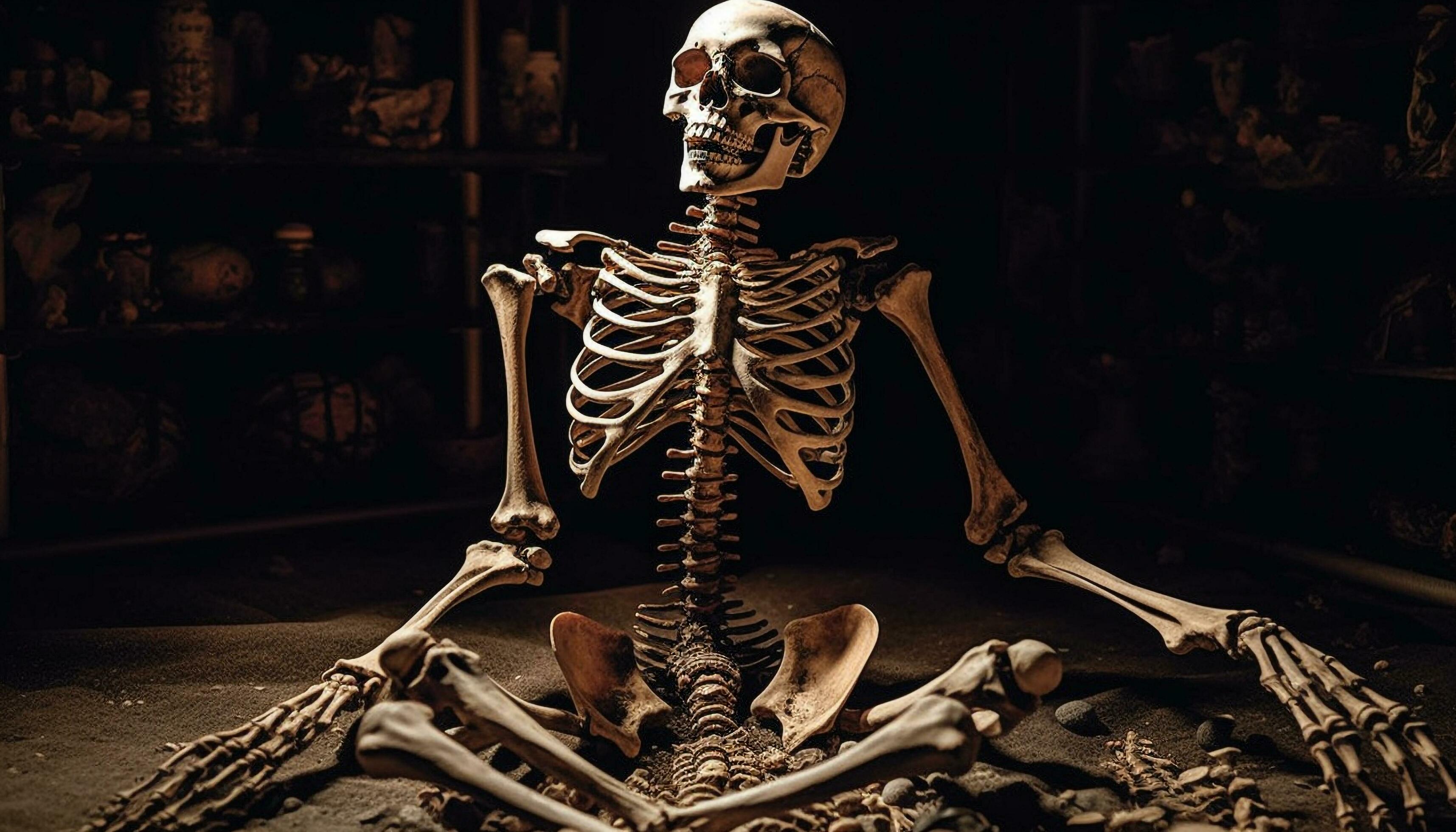 Esqueleto Cara Assustadora - Fotografias de stock e mais imagens de Adulto  - Adulto, Assustador, Branco - iStock