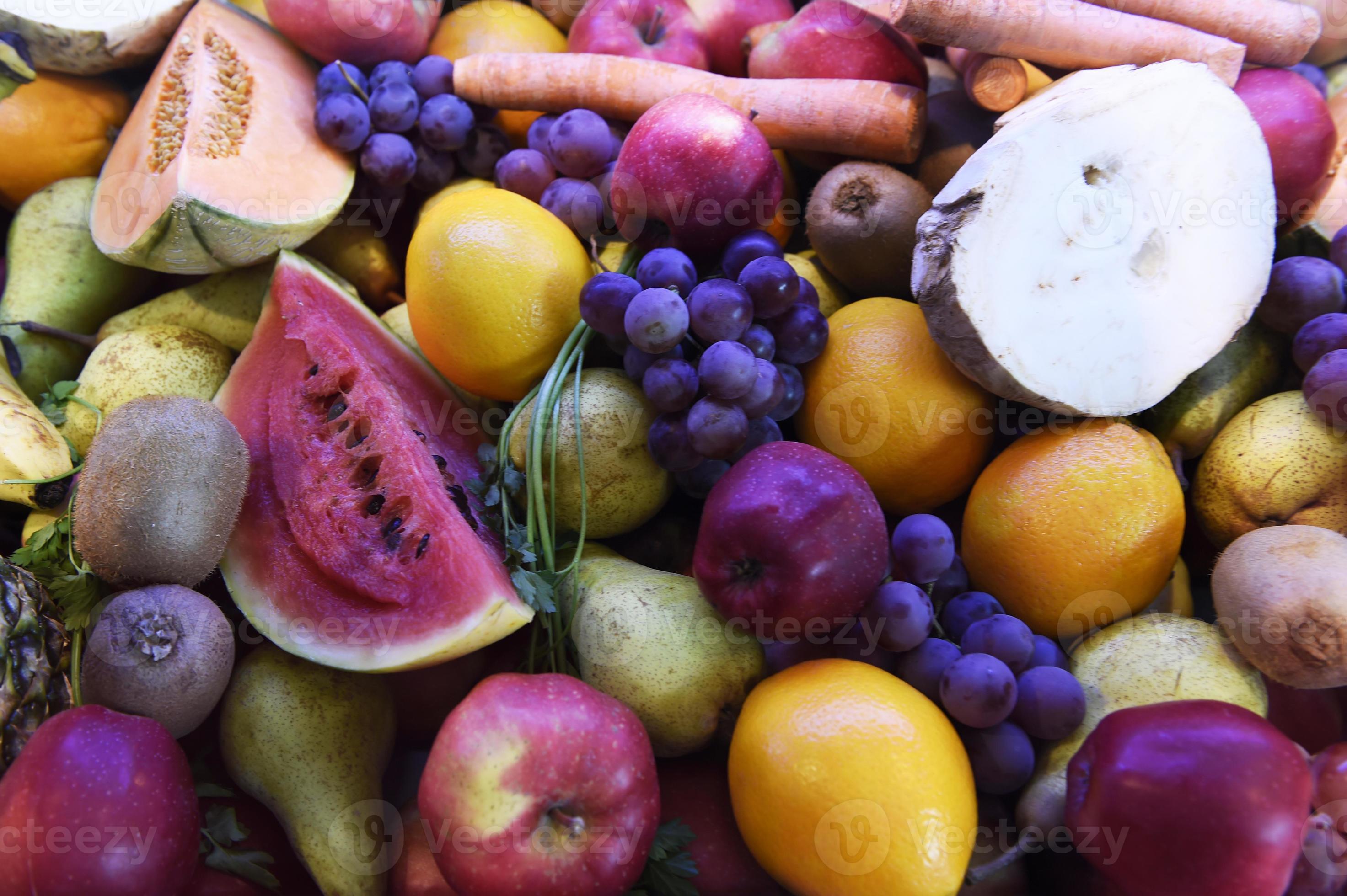 frutas e vegetais foto
