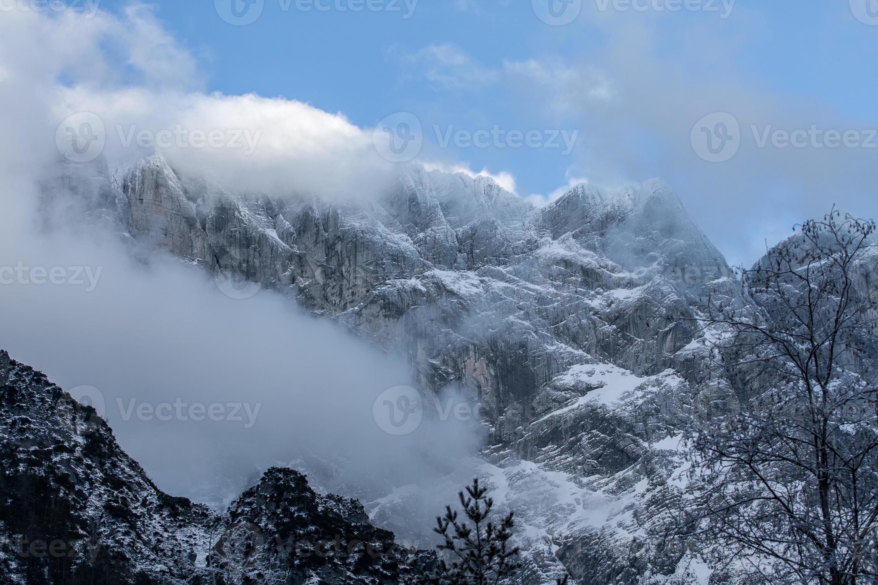 Alpes de inverno foto