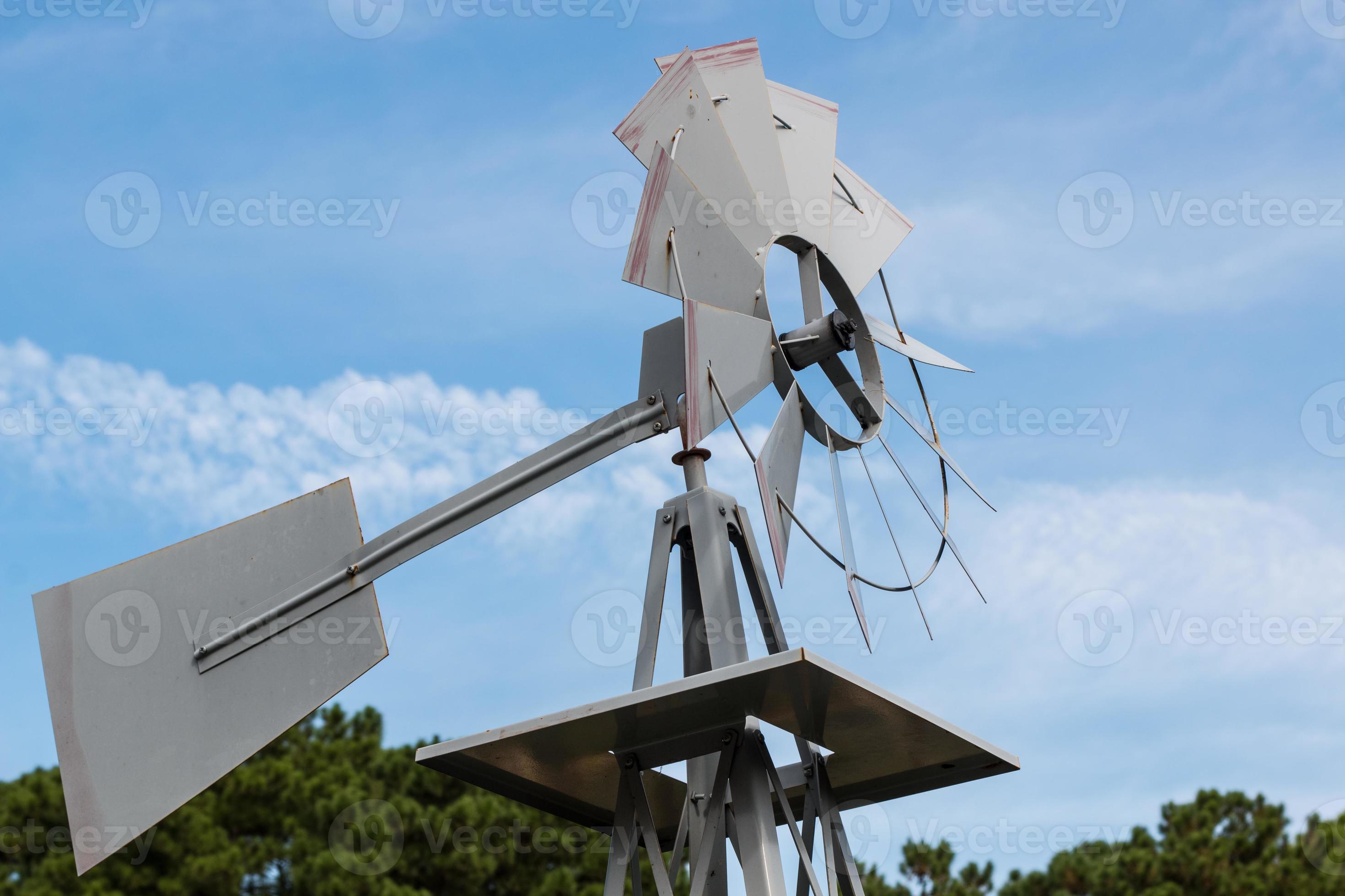 moinho de vento close-up foto