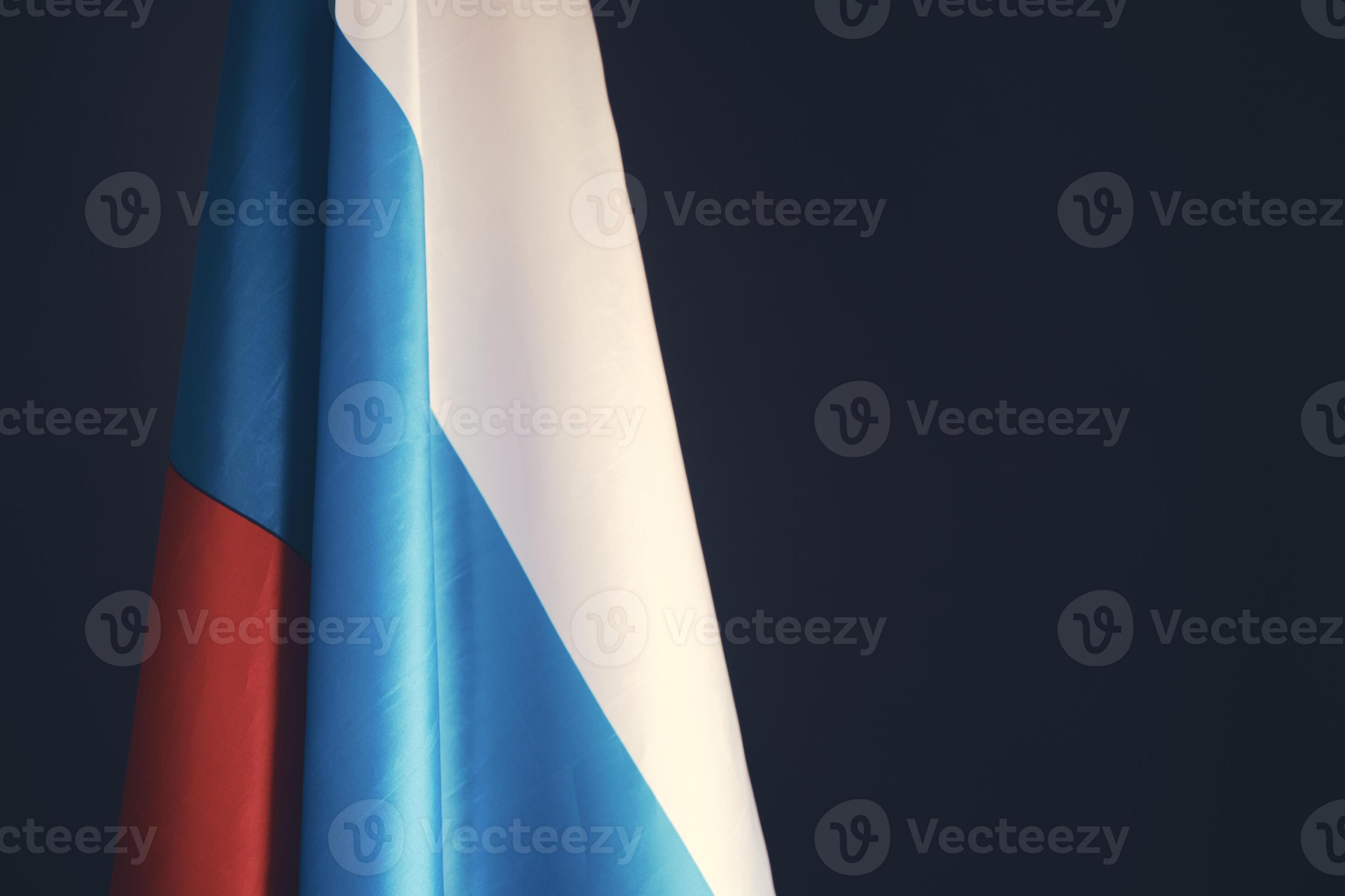 Rússia bandeira federação russa tricolor nacional