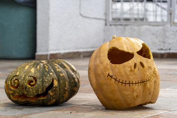 Fotos: Assustadoras e com a cara do Halloween, abóboras viram obra