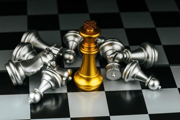 Jogo Do Desafio Da Inteligência Da Batalha Da Xadrez Da Estratégia