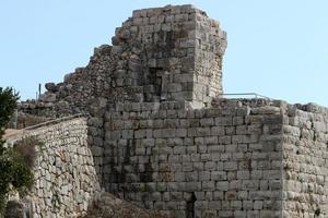 4 de janeiro de 2022. a fortaleza de nimrod é uma fortaleza medieval localizada na parte norte das colinas de golan, no norte de israel. foto