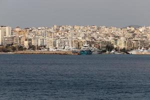 3 de abril de 2022. Atenas é a capital da Grécia moderna e o centro da civilização grega antiga. foto