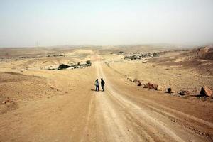 paisagem natural no norte de israel. foto