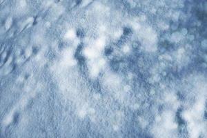 fundo. paisagem de inverno. a textura da neve foto