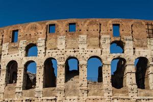 Coliseu, em Roma, Itália foto