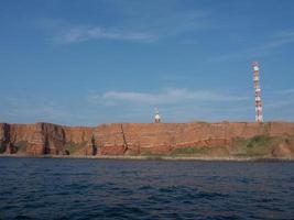 a ilha de helgoland foto