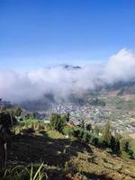 a vista da trilha da montanha prau 2 foto