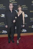 los angeles, 2 de junho - harry hamlin, lisa rinna na gala do 70º aniversário da television academy no saban theatre em 2 de junho de 2016 em north hollywood, ca foto