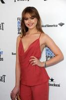 los angeles, 27 de fevereiro - kristina bazan no filme independente spirit awards de 2016 na praia de santa monica em 27 de fevereiro de 2016 em santa monica, ca foto