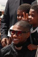 los angeles, 7 de setembro - naviyd ely raymond, usher raymond iv, usher raymond v at the usher homenageado com uma estrela na calçada da fama de hollywood em Easttown em 7 de setembro de 2016 em los angeles, ca foto