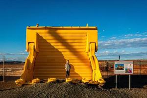 equipamento de mineração em grande escala foto