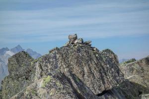 caminhada nos alpes suíços foto