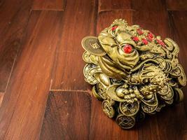 o símbolo da sorte do sapo chan chu em chinês para o conceito de religião