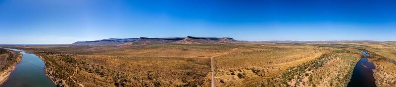 imagem aérea dos intervalos cockburn wa austrália foto