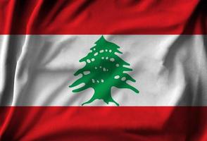 bandeira do líbano foto