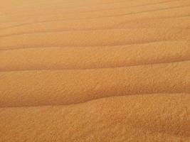 dunas de areia no deserto foto