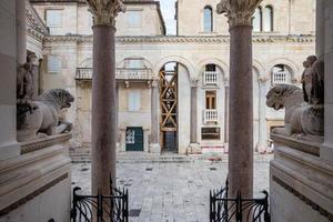 divisão do palácio de diocleciano, croácia foto