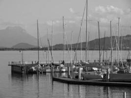 a cidade bávara de lindau foto