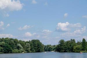 pequeno lago na Vestfália foto