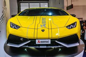 frankfurt - setembro de 2015 lamborghini huracan lp 610-4 cupê spyder foto