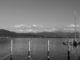 a cidade bávara de lindau foto