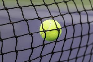 falha de bola de tênis foto