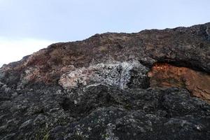 campo de lava leirhnjukur na islândia foto