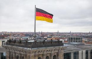 vista da cidade de berlim, alemanha foto