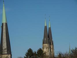 a cidade de billerbeck no muensterland alemão foto