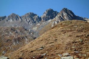 caminhada nos alpes suíços foto