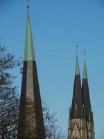 a cidade de billerbeck no muensterland alemão foto