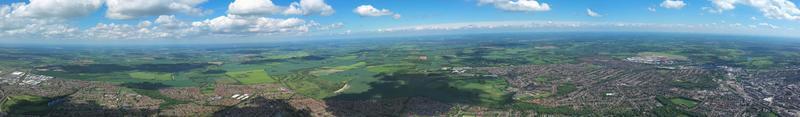 mais belas imagens panorâmicas aéreas e vista de alto ângulo da inglaterra grã-bretanha, foto