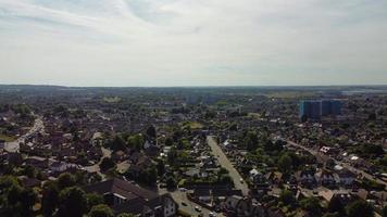 bela vista aérea e imagens de alto ângulo da área da estação de leagrave de londres luton town of inglaterra reino unido foto