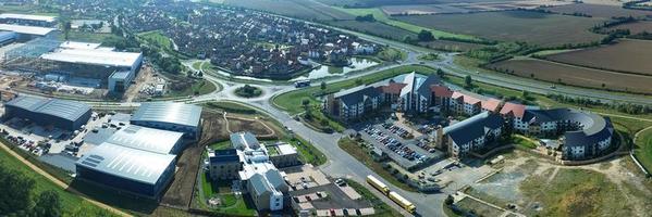 mais bela vista panorâmica e imagens aéreas da inglaterra grã-bretanha foto