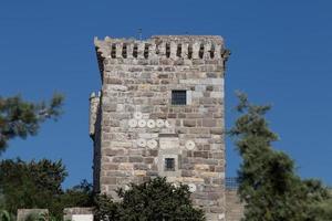 torre do castelo de bodrum foto